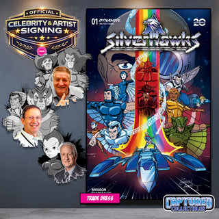 PREORDER | SILVERHAWKS #1: VARIANT EXCLUSIVE BY STEVEN AHOLA | ORIGINAL CAST SIGNATURE