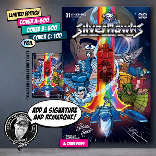 COMIC BOOK | SILVERHAWKS #1: VARIANT EXCLUSIVE by Steven Ahola