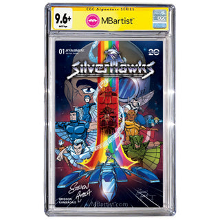 COMIC BOOK, PREORDER | SILVERHAWKS #1: VARIANT EXCLUSIVE by Steven Ahola | CGC 9.6+ YELLOW LABEL