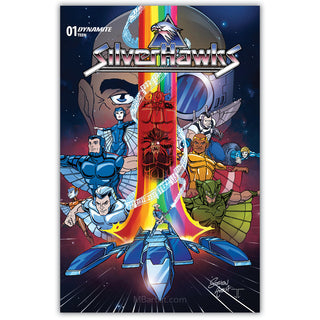 COMIC BOOK, PREORDER | SILVERHAWKS #1: VARIANT EXCLUSIVE by Steven Ahola | SET OF 2