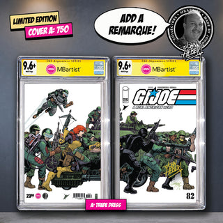 COMIC BOOK, PREORDER | G.I. JOE: ARAH #313: EXCLUSIVE VARIANT by John Hebert | CGC 9.6+ YELLOW LABEL