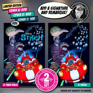COMIC BOOK, PREORDER | STITCH #1: VARIANT EXCLUSIVE by Steven Ahola | SET OF 2