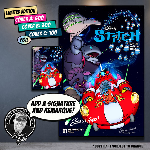 COMIC BOOK | STITCH #1: VARIANT EXCLUSIVE by Steven Ahola – MBartist