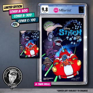 COMIC BOOK, PREORDER | STITCH #1: VARIANT EXCLUSIVE by Steven Ahola | CGC 9.8 BLUE LABEL