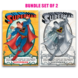 COMIC BOOK | SUPERMAN #1 FACSIMILE: VARIANT EXCLUSIVE by Pablo Villalobos | SET OF 2