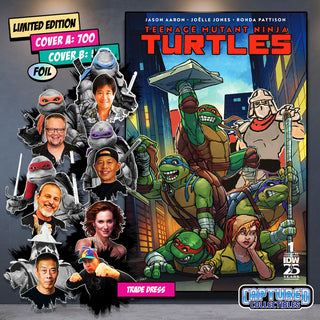 COMIC BOOK, PREORDER | TEENAGE MUTANT NINJA TURTLES #1: VARIANT EXCLUSIVE by Steven Ahola | TMNT ULTIMATE TEAM-UP SIGNATURE