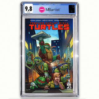 COMIC BOOK, PREORDER | TEENAGE MUTANT NINJA TURTLES #1: EXCLUSIVE VARIANT by Steven Ahola | CGC 9.8 BLUE LABEL