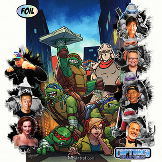 COMIC BOOK, PREORDER | TEENAGE MUTANT NINJA TURTLES #1: VARIANT EXCLUSIVE by Steven Ahola | TMNT ULTIMATE TEAM-UP SIGNATURE