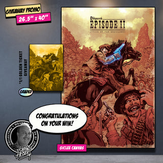 COLLECTOR BOX | THE DISPUTED #2 by John Hebert & Michael Hinson | GOLDEN TICKET CLAIM