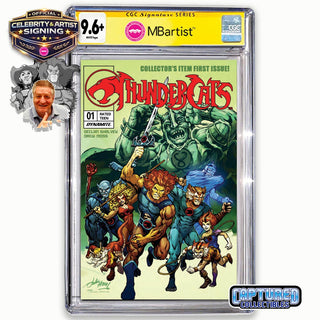 PREORDER | THUNDERCATS #1: VARIANT EXCLUSIVE BY JOHN HEBERT | LION-O SIGNATURE | CGC 9.6+ YELLOW LABEL