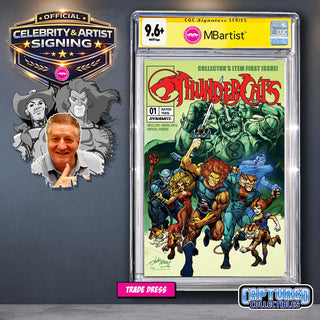 PREORDER | THUNDERCATS #1: VARIANT EXCLUSIVE BY JOHN HEBERT | LION-O SIGNATURE | CGC 9.6+ YELLOW LABEL