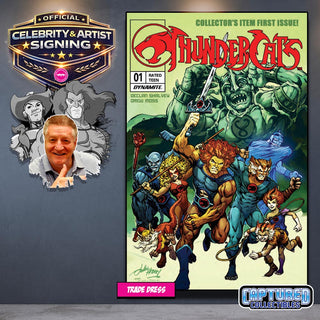 PREORDER | THUNDERCATS #1: VARIANT EXCLUSIVE BY JOHN HEBERT | LION-O SIGNATURE
