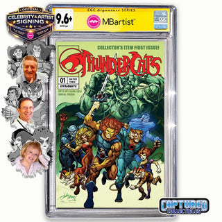 PREORDER | THUNDERCATS #1: VARIANT EXCLUSIVE BY JOHN HEBERT | ORIGINAL CAST SIGNATURE | CGC 9.6+ YELLOW LABEL