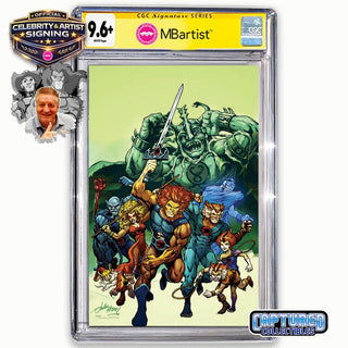 PREORDER | THUNDERCATS #1: VARIANT EXCLUSIVE BY JOHN HEBERT | LION-O SIGNATURE | CGC 9.6+ YELLOW LABEL