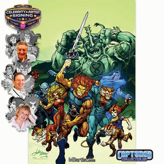 PREORDER | THUNDERCATS #1: VARIANT EXCLUSIVE BY JOHN HEBERT | ORIGINAL CAST SIGNATURE