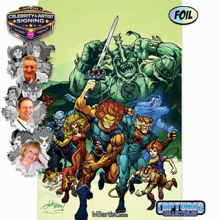 PREORDER | THUNDERCATS #1: VARIANT EXCLUSIVE BY JOHN HEBERT | ORIGINAL CAST SIGNATURE