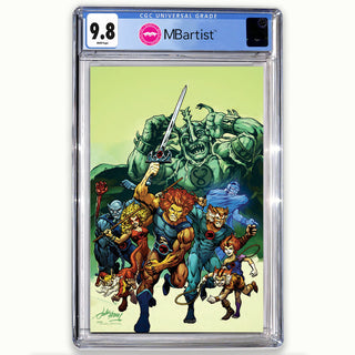 COMIC BOOK, PREORDER | THUNDERCATS #1: EXCLUSIVE VARIANT by John Hebert | CGC 9.8 BLUE LABEL