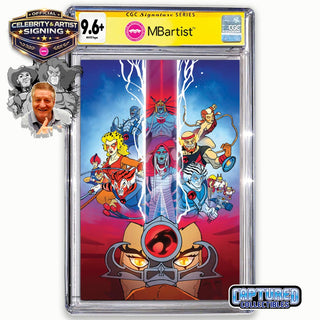 PREORDER | THUNDERCATS #1: VARIANT EXCLUSIVE BY STEVEN AHOLA | LION-O SIGNATURE | CGC 9.6+ YELLOW LABEL