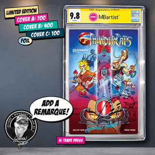 COMIC BOOK, PREORDER | THUNDERCATS #1: EXCLUSIVE VARIANT by Steven Ahola | CGC 9.6+ YELLOW LABEL