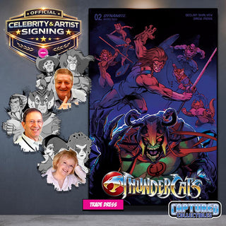 PREORDER | THUNDERCATS #2: VARIANT EXCLUSIVE BY JOE RUBINSTEIN | ORIGINAL CAST SIGNATURE
