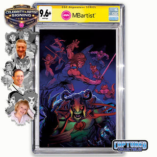 PREORDER | THUNDERCATS #2: VARIANT EXCLUSIVE BY JOE RUBINSTEIN | ORIGINAL CAST SIGNATURE | CGC 9.6+ YELLOW LABEL