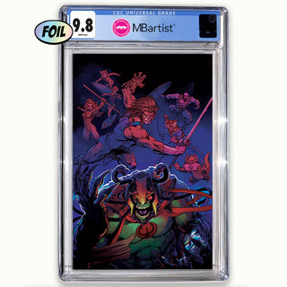 COMIC BOOK, PREORDER | THUNDERCATS #2: EXCLUSIVE VARIANT by Joe Rubinstein | CGC 9.8 BLUE LABEL