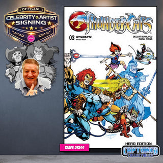 PREORDER | THUNDERCATS #3: VARIANT EXCLUSIVE BY JOHN HEBERT | LION-O SIGNATURE