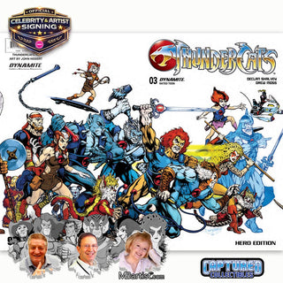 PREORDER | THUNDERCATS #3: VARIANT EXCLUSIVE BY JOHN HEBERT | ORIGINAL CAST SIGNATURE