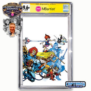 PREORDER | THUNDERCATS #3: VARIANT EXCLUSIVE BY JOHN HEBERT | LION-O SIGNATURE | CGC 9.6+ YELLOW LABEL