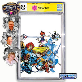 PREORDER | THUNDERCATS #3: VARIANT EXCLUSIVE BY JOHN HEBERT | ORIGINAL CAST SIGNATURE | CGC 9.6+ YELLOW LABEL