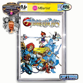 PREORDER | THUNDERCATS #3: VARIANT EXCLUSIVE BY JOHN HEBERT | LION-O SIGNATURE | CGC 9.6+ YELLOW LABEL