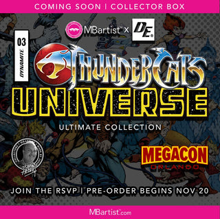 COLLECTOR BOX, COMING SOON | THUNDERCATS #3 by John Hebert | Megacon