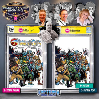 PREORDER | THUNDERCATS #4: VARIANT EXCLUSIVE BY JOHN HEBERT | ORIGINAL CAST ULTIMATE BUNDLE | CGC 9.6+ YELLOW LABEL