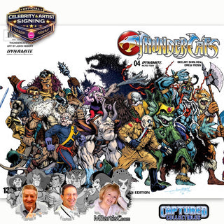 PREORDER | THUNDERCATS #4: VARIANT EXCLUSIVE BY JOHN HEBERT | ORIGINAL CAST SIGNATURE