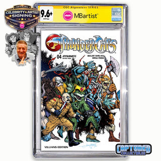PREORDER | THUNDERCATS #4: VARIANT EXCLUSIVE BY JOHN HEBERT | LARRY KENNEY SIGNATURE | CGC 9.6+ YELLOW LABEL