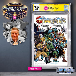 PREORDER | THUNDERCATS #4: VARIANT EXCLUSIVE BY JOHN HEBERT | LARRY KENNEY SIGNATURE | CGC 9.6+ YELLOW LABEL