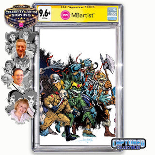 PREORDER | THUNDERCATS #4: VARIANT EXCLUSIVE BY JOHN HEBERT | ORIGINAL CAST SIGNATURE | CGC 9.6+ YELLOW LABEL