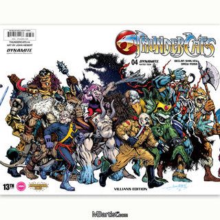 COMIC BOOK | THUNDERCATS #4: EXCLUSIVE VARIANT by John Hebert  | SET OF 2