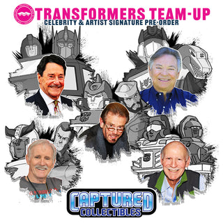 PREORDER | TRANSFORMERS #1, 40TH ANNIVERSARY EDITION BY STEVEN AHOLA | ORIGINAL CAST SIGNATURE | CGC 9.6+ YELLOW LABEL