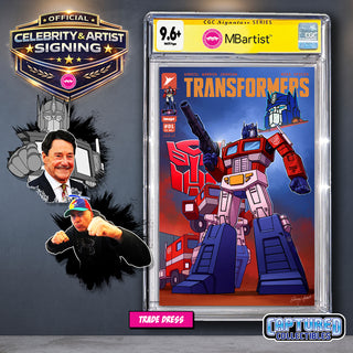 PREORDER | TRANSFORMERS #1: VARIANT EXCLUSIVE BY STEVEN AHOLA | OPTIMUS PRIME ULTIMATE BUNDLE | CGC 9.6+ YELLOW LABEL