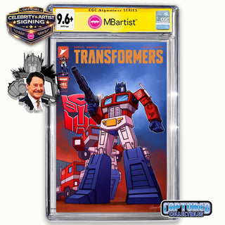 PREORDER | TRANSFORMERS #1: VARIANT EXCLUSIVE BY STEVEN AHOLA | OPTIMUS PRIME SIGNATURE | CGC 9.6+ YELLOW LABEL