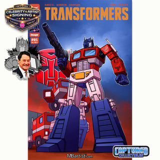 PREORDER | TRANSFORMERS #1: VARIANT EXCLUSIVE BY STEVEN AHOLA | OPTIMUS PRIME SIGNATURE