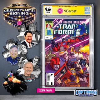 PREORDER | TRANSFORMERS #1, 40TH ANNIVERSARY EDITION BY STEVEN AHOLA | AUTOBOT ULTIMATE BUNDLE | CGC 9.6+ YELLOW LABEL