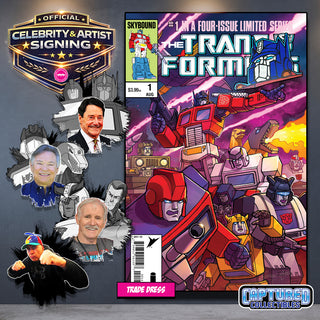 PREORDER | TRANSFORMERS #1, 40TH ANNIVERSARY EDITION BY STEVEN AHOLA | AUTOBOT ULTIMATE BUNDLE