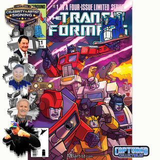 PREORDER | TRANSFORMERS #1, 40TH ANNIVERSARY EDITION BY STEVEN AHOLA | AUTOBOT ULTIMATE BUNDLE
