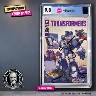 COMIC BOOK, PREORDER | TRANSFORMERS #21: VARIANT EXCLUSIVE by Len Nicholas | CGC 9.8 BLUE LABEL