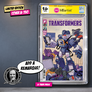 COMIC BOOK, PREORDER | TRANSFORMERS #21: VARIANT EXCLUSIVE by Len Nicholas | CGC 9.6+ YELLOW LABEL