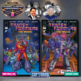 PREORDER | TRANSFORMERS THE MOVIE #1: VARIANT EXCLUSIVE BY STEVEN AHOLA | PRIME VS MEGATRON SIGNATURE