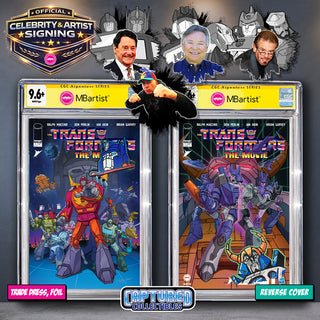 PREORDER | TRANSFORMERS THE MOVIE #1: VARIANT EXCLUSIVE BY STEVEN AHOLA | ORIGINAL CAST ULTIMATE BUNDLE | CGC 9.6+ YELLOW LABEL
