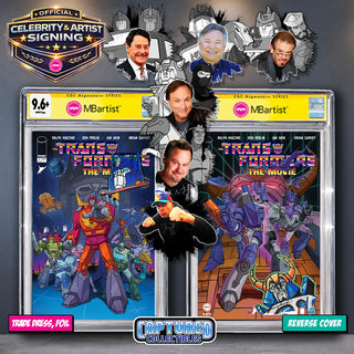 PREORDER | TRANSFORMERS THE MOVIE #1: VARIANT EXCLUSIVE BY STEVEN AHOLA | ORIGINAL CAST ULTIMATE BUNDLE | CGC 9.6+ YELLOW LABEL